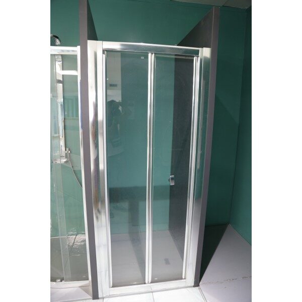 Box Doccia con Porta a due ante a soffietto cm 77-85
