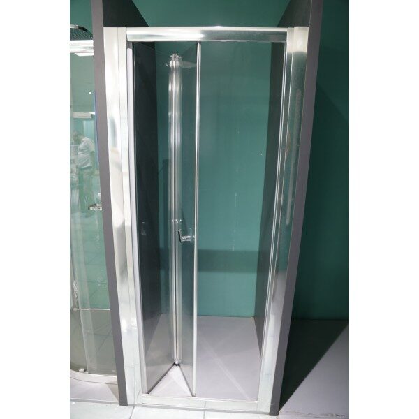 Box Doccia con Porta a due ante a soffietto cm 77-85